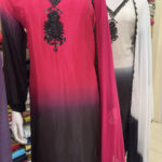 Party wear crape silk material pw01
